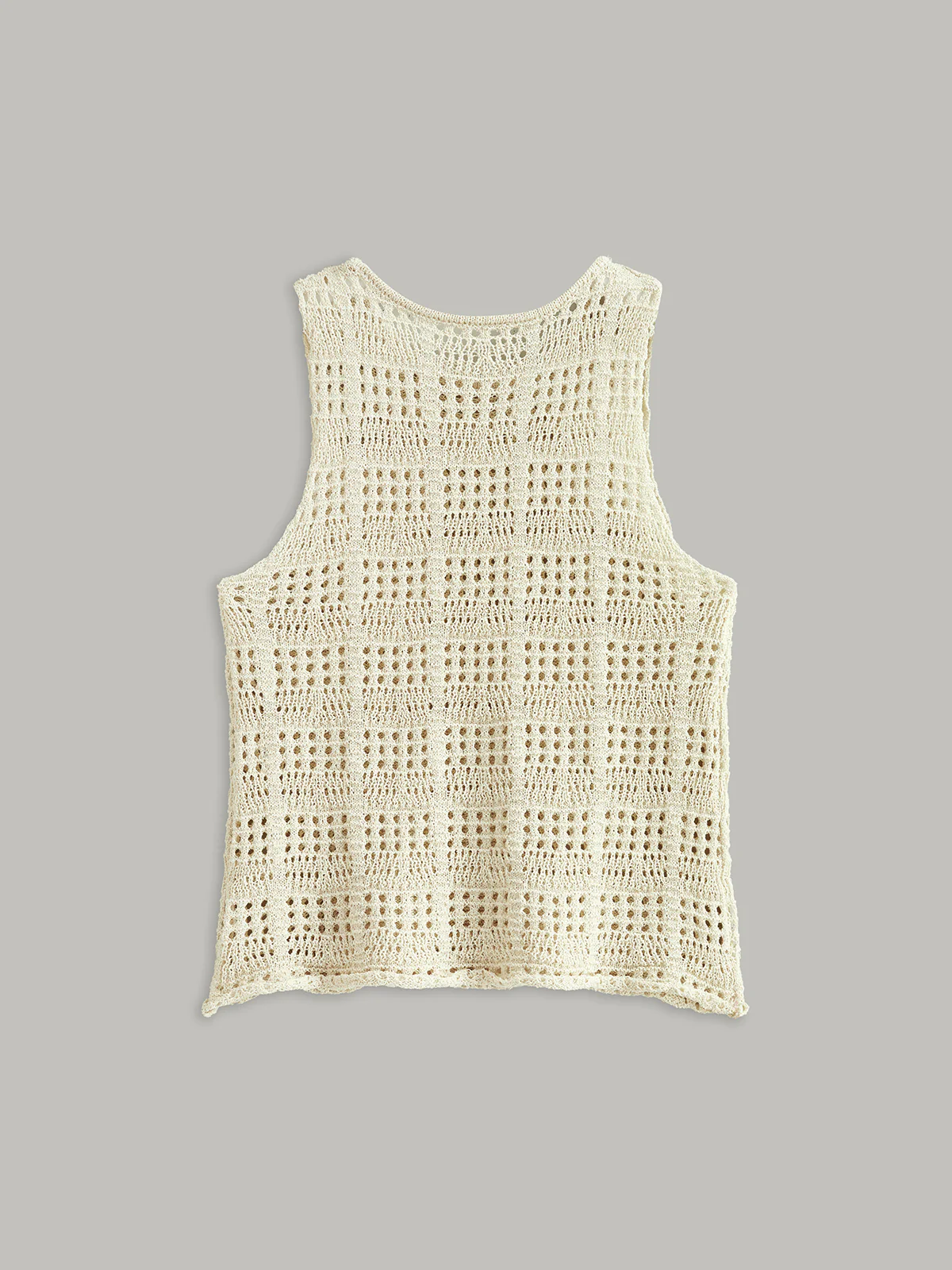 Crochet Knit Tank Top - Wholesalesil