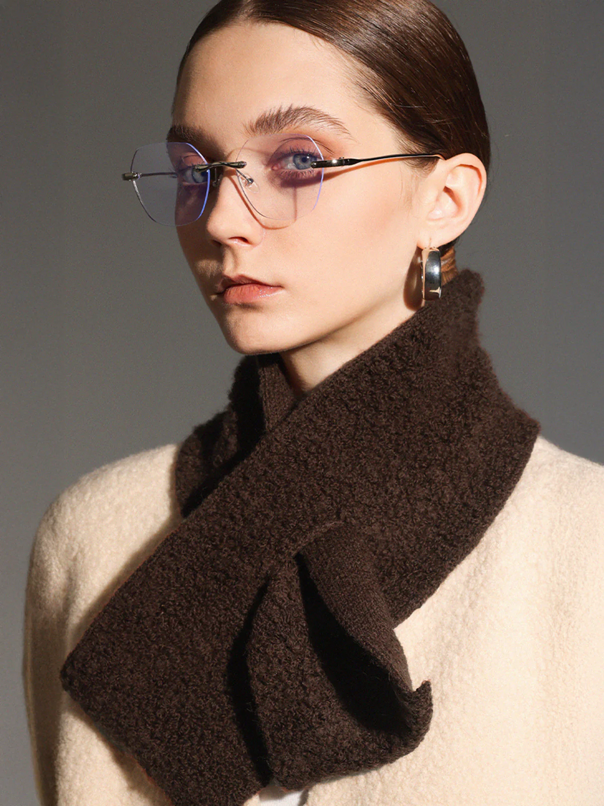 Thick Soft Wool Scarf - Wholesalesil