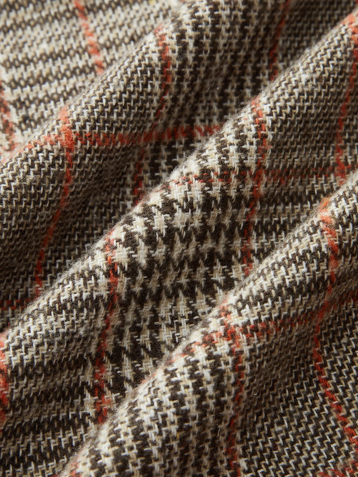 Belted Plaid High-Waisted Pants - Wholesalesil