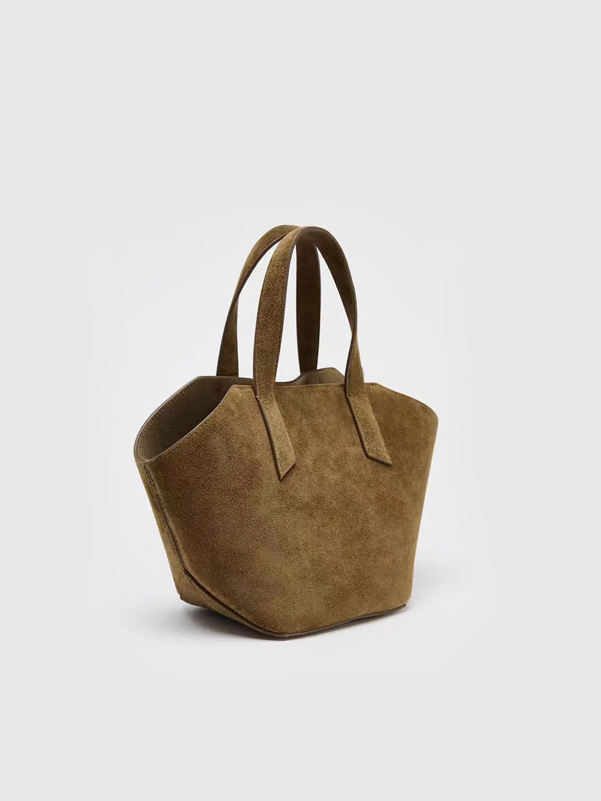 Suede Mini Tote Bag - Wholesalesil