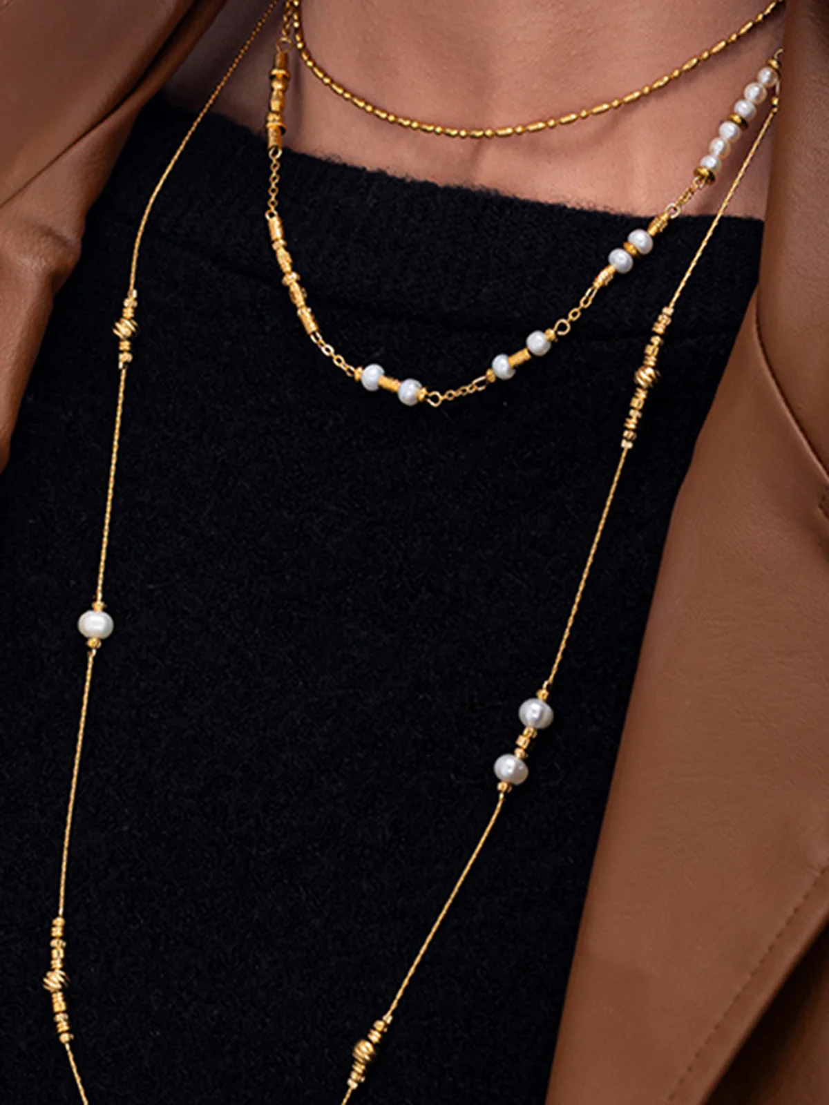 Vintage Pearl Necklace - Wholesalesil