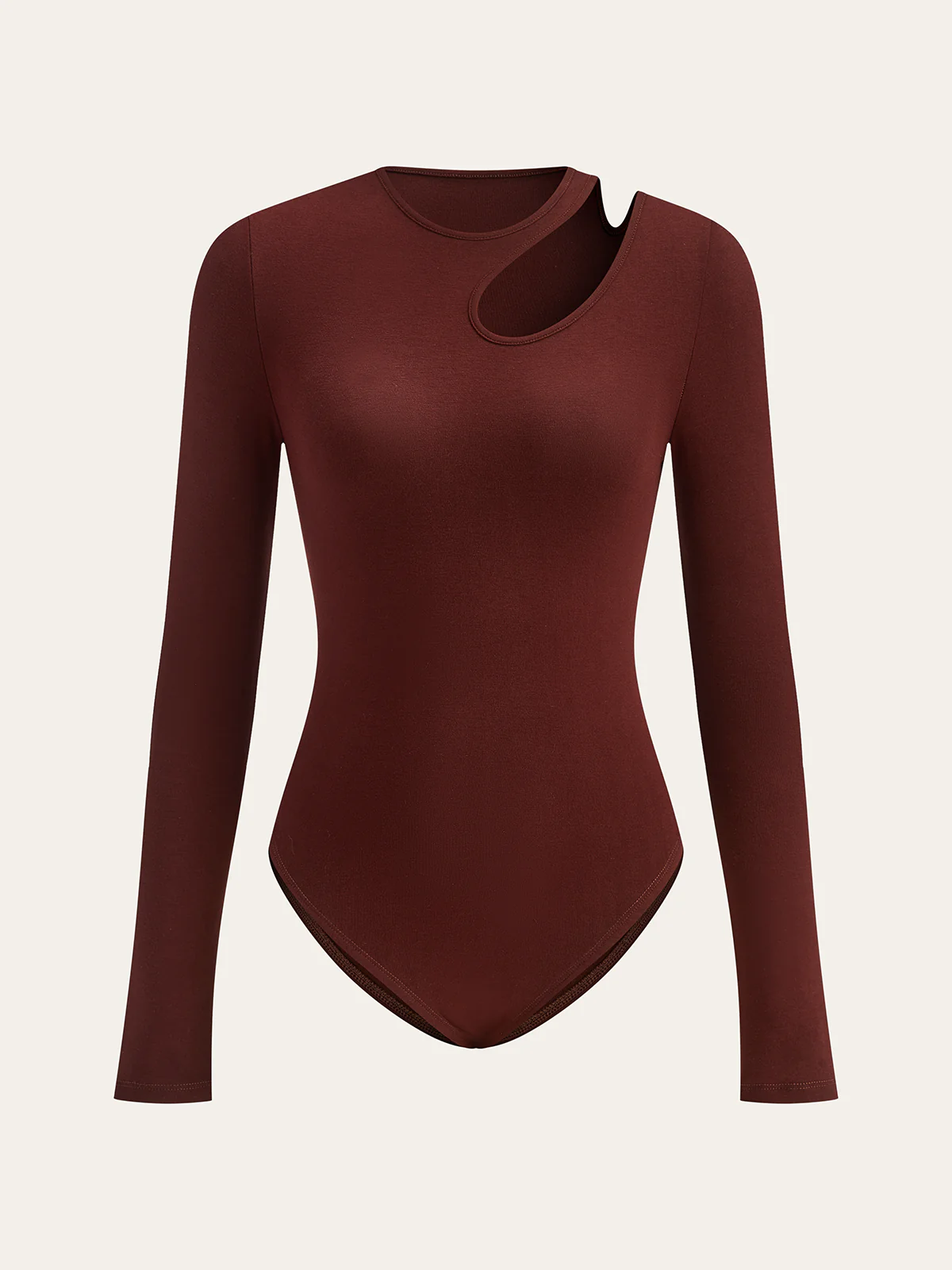 Long Sleeve Cut-Out Bodysuit - Wholesalesil