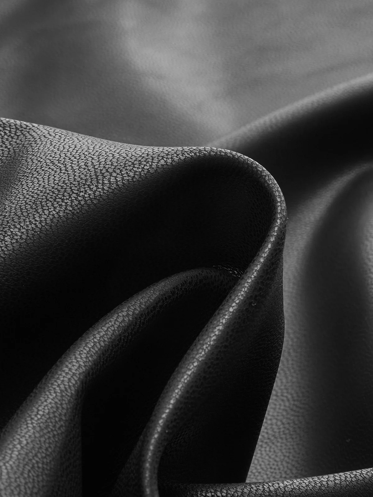 PU Leather Bow Wrap Skirt - Wholesalesil