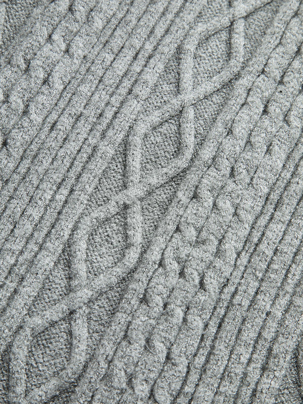 Cable Knit Mid-Waist Drawstring Pants - Wholesalesil