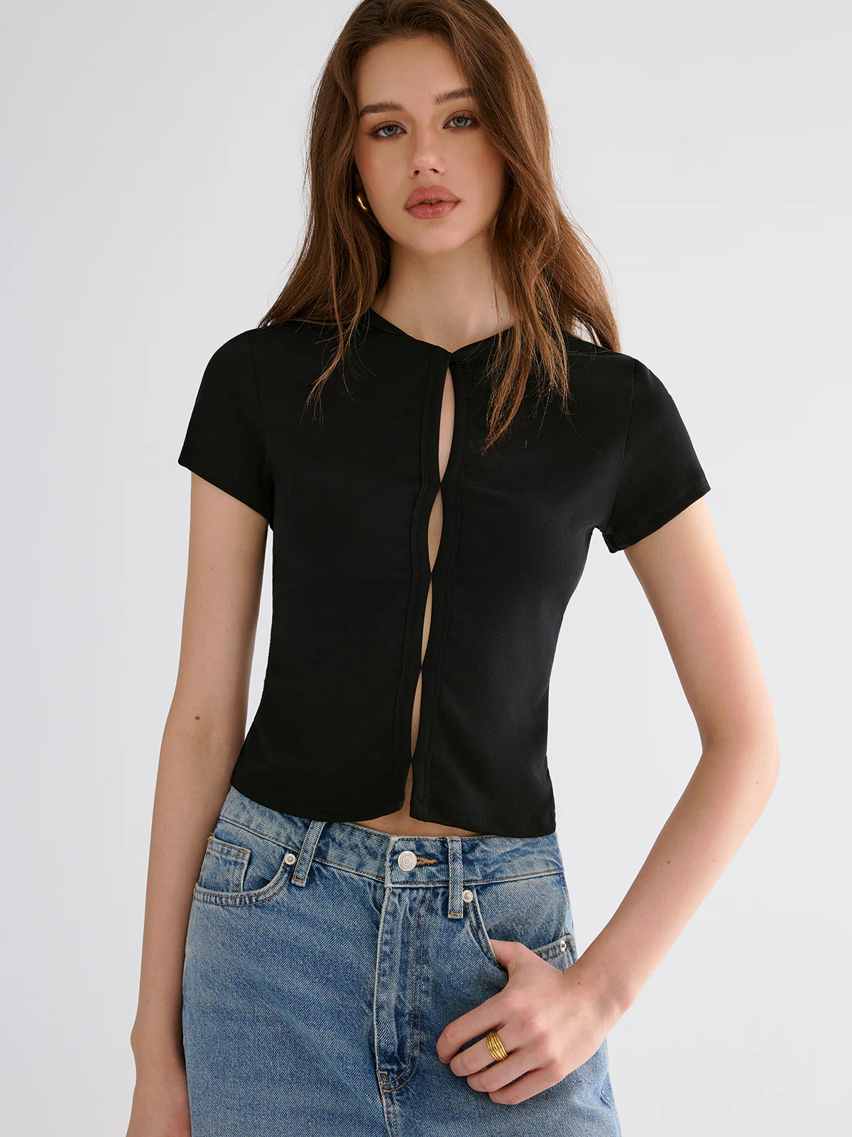 Reversible Short Sleeve Top - Wholesalesil