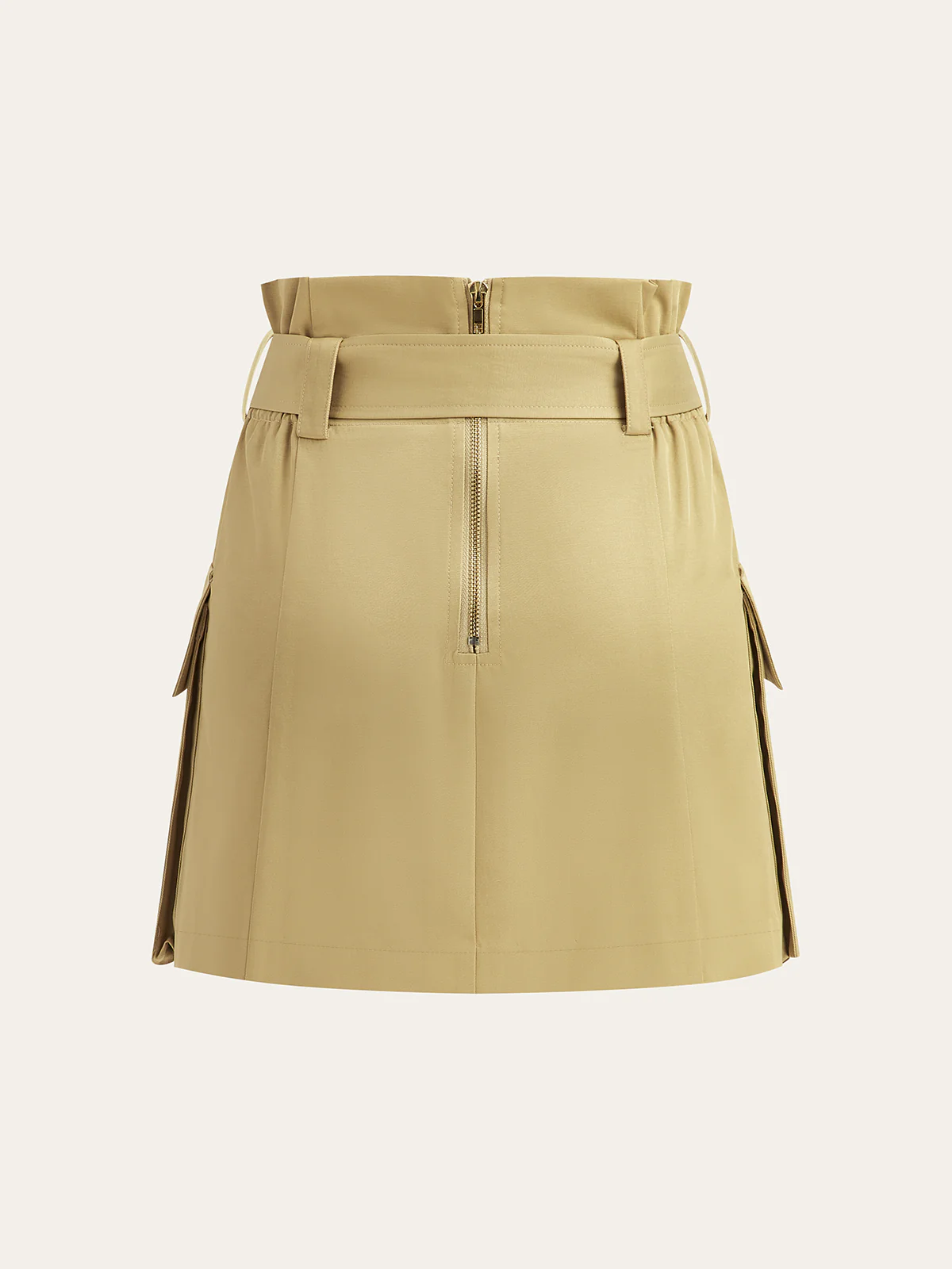 Belted Cargo Mini Skirt - Wholesalesil