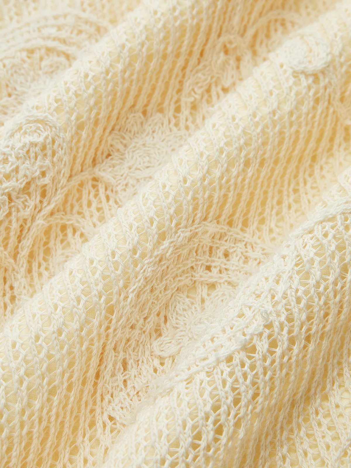 Crochet Belted Midi Dress - Wholesalesil