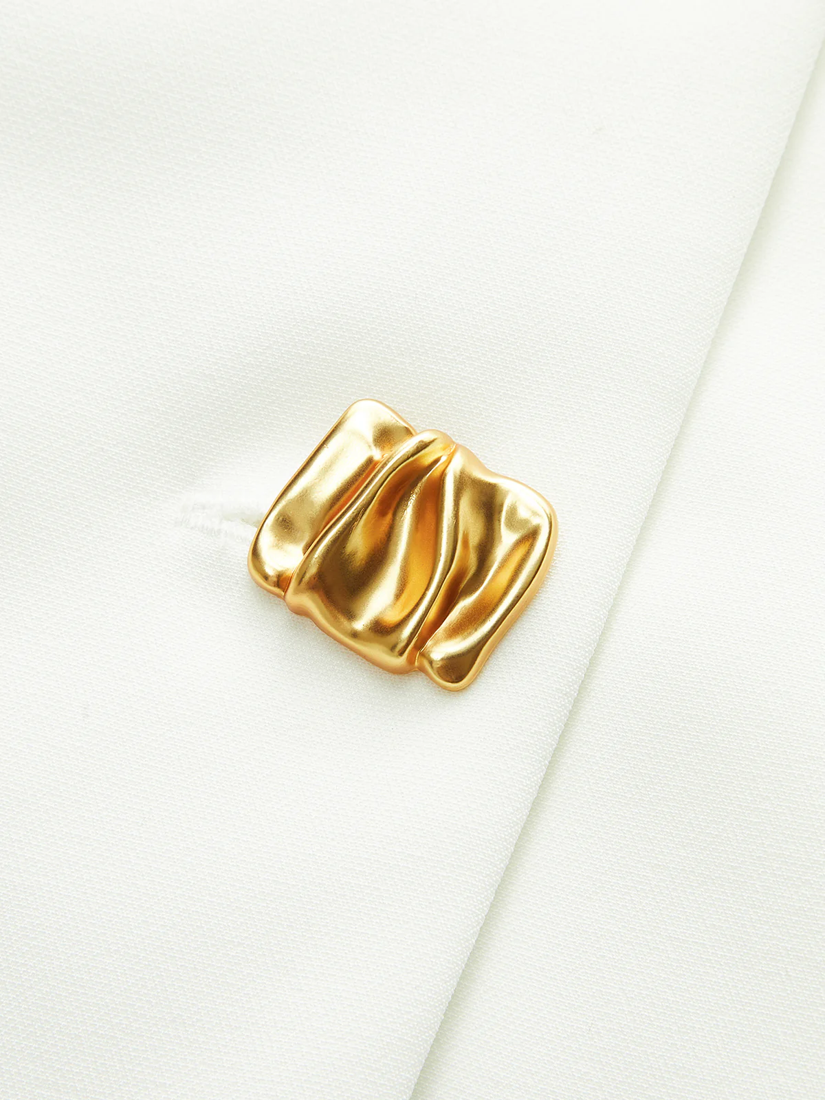 Golden Button Colorblock Midi Dress - Wholesalesil