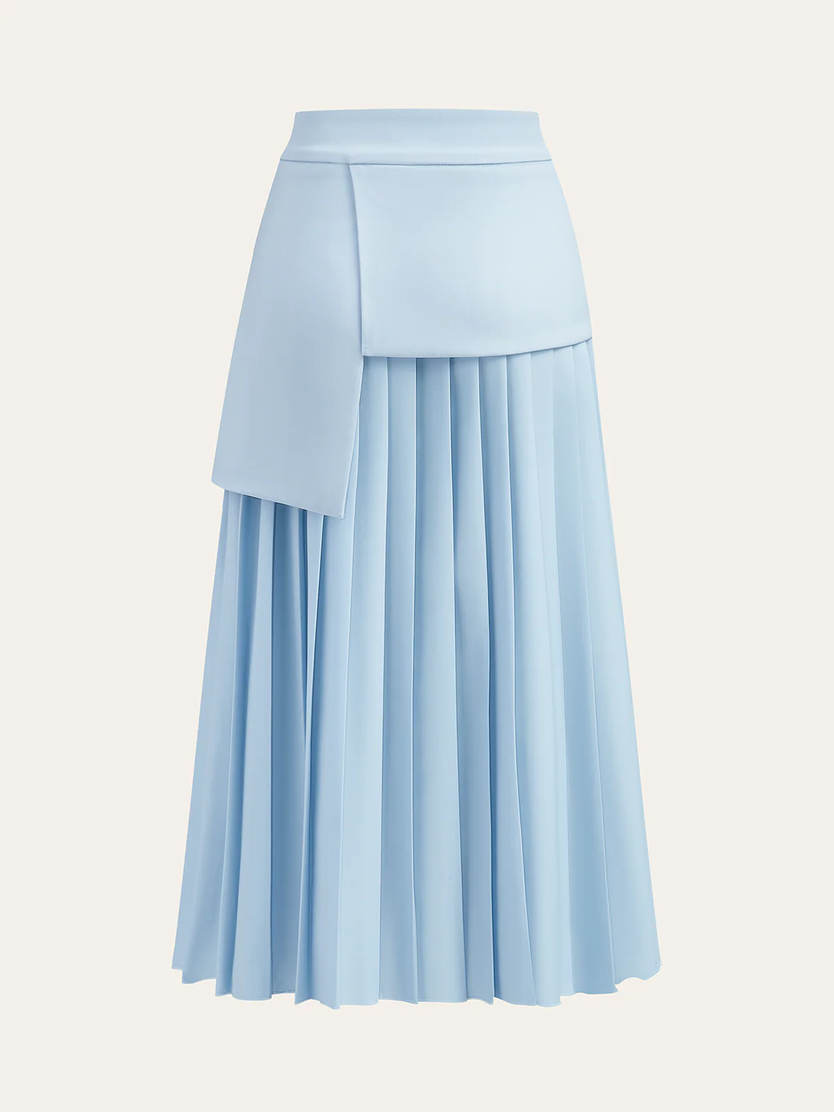 Pleated Midi Skirt - Wholesalesil