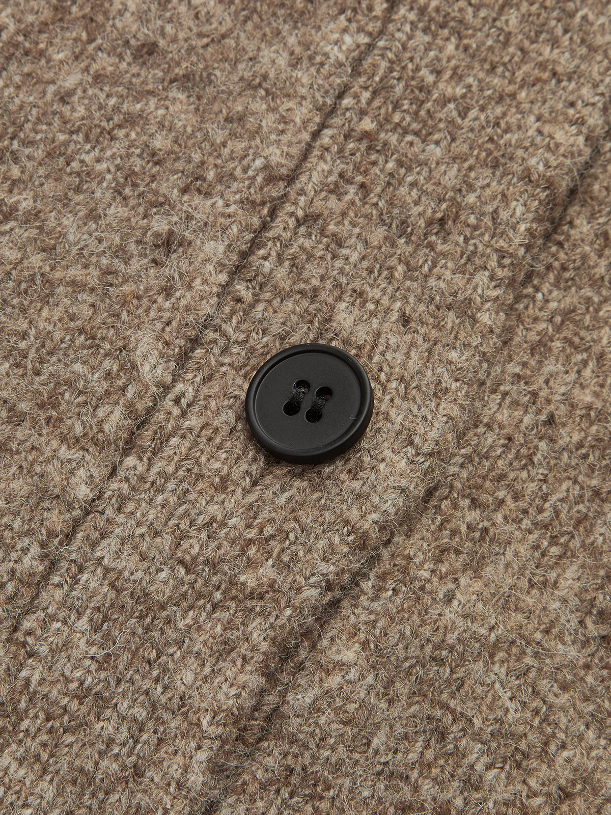 Wool Blend V-Neck Cardigan - Wholesalesil