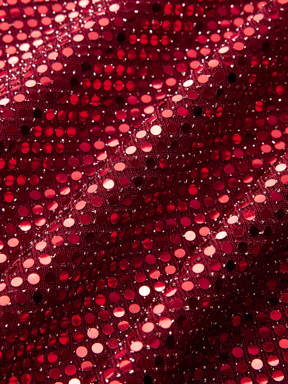 Sequin Ruched Sleeveless Top - Wholesalesil