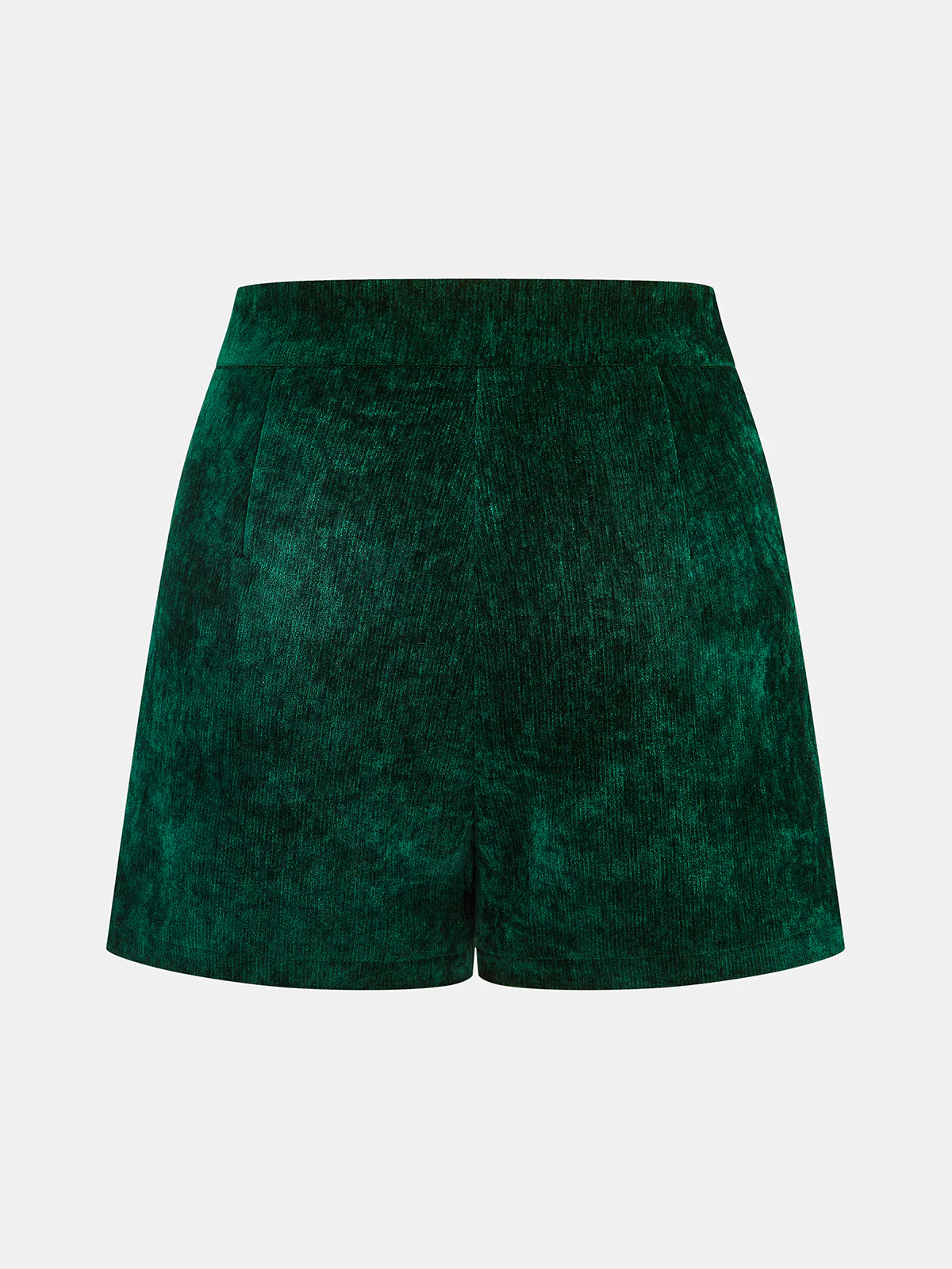 Velvet High-Waisted Shorts - Wholesalesil