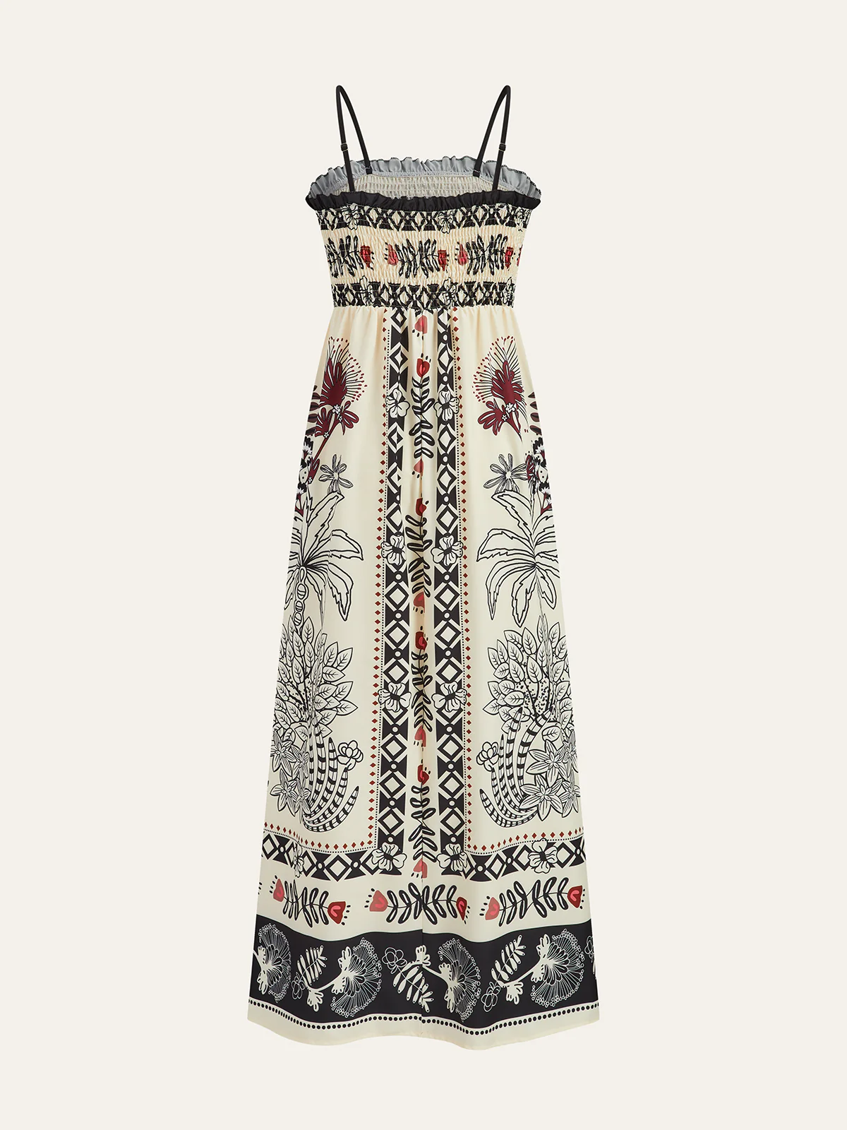 Ethnic-Style Printed  Maxi Dress - Wholesalesil