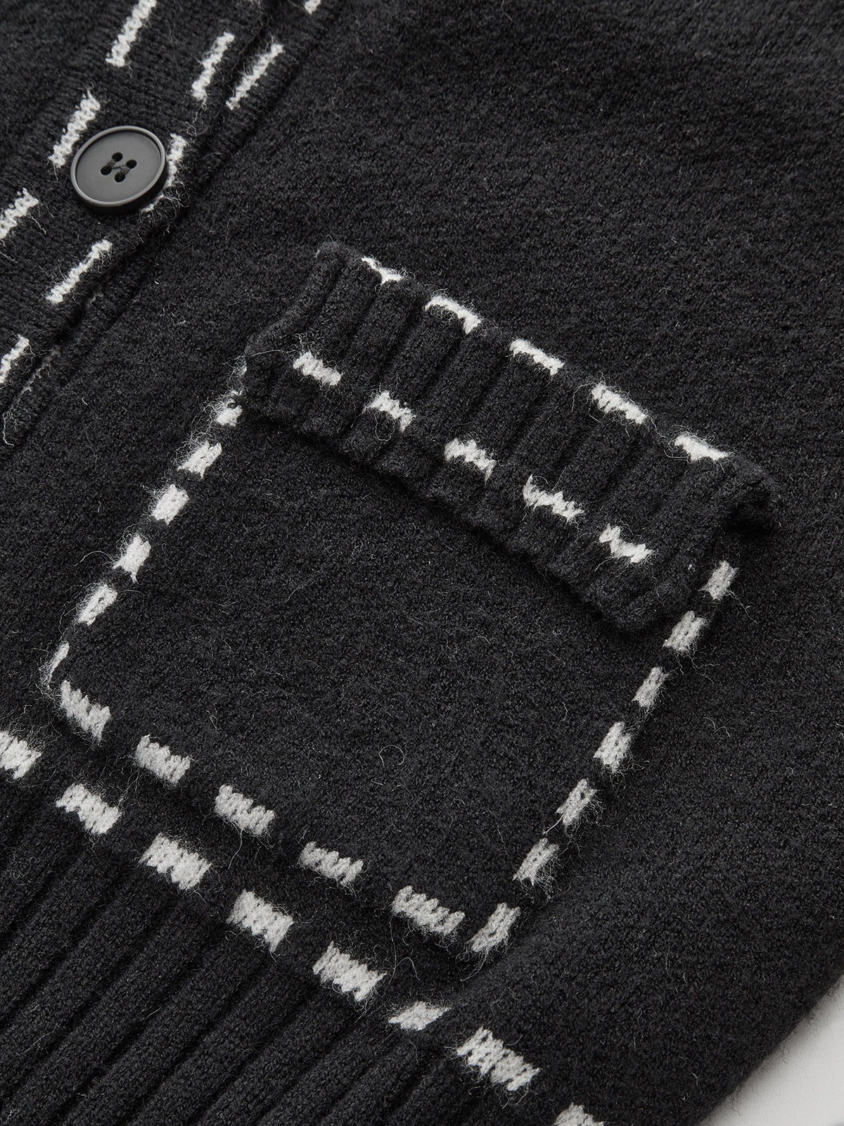 Contrast Trim Cardigan - Wholesalesil