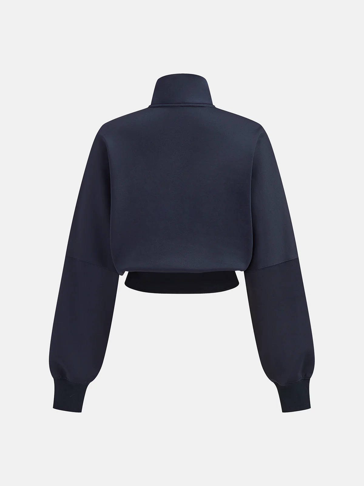 Quadruple Stripe Cropped Sweatshirt - Wholesalesil