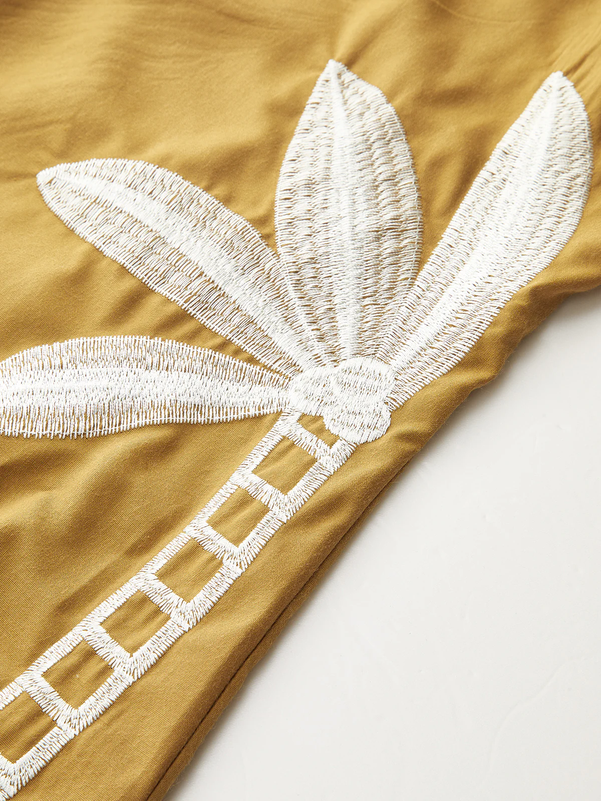 Embroidered Sleeveless Dress - Wholesalesil