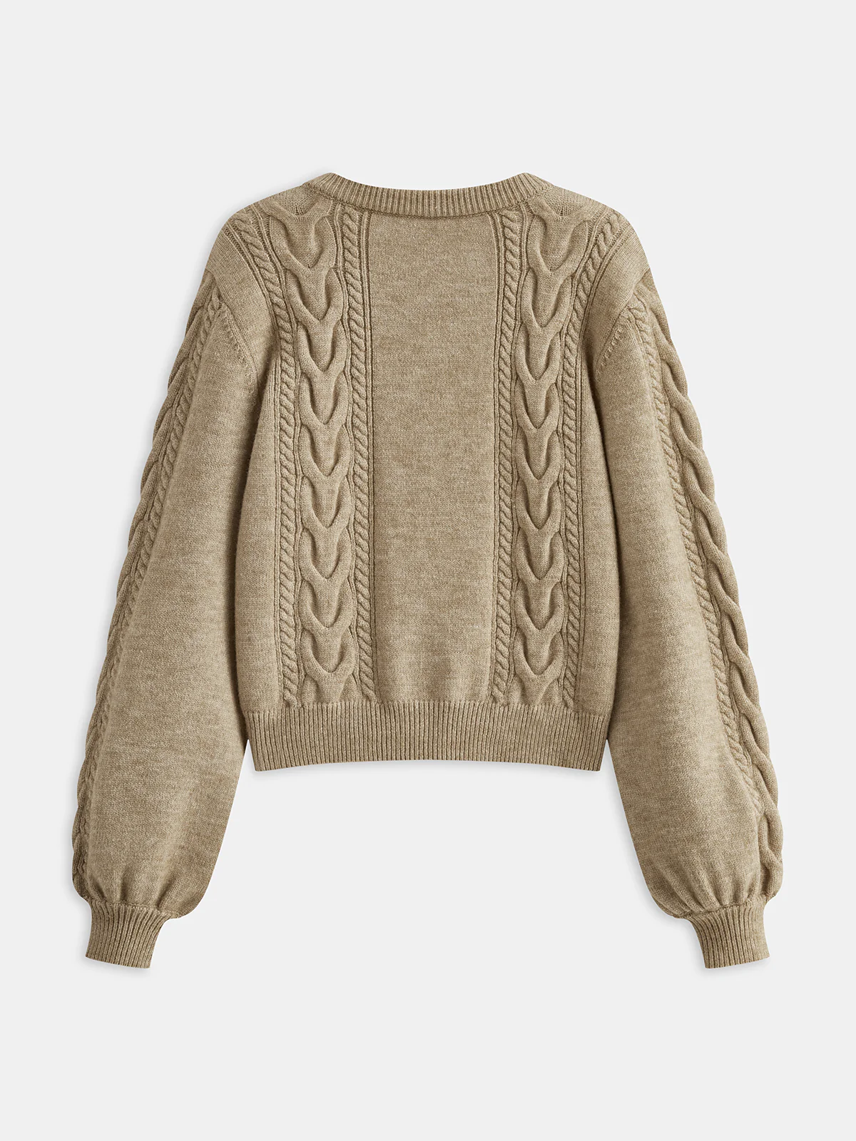 Cable Knit Sweater - Wholesalesil