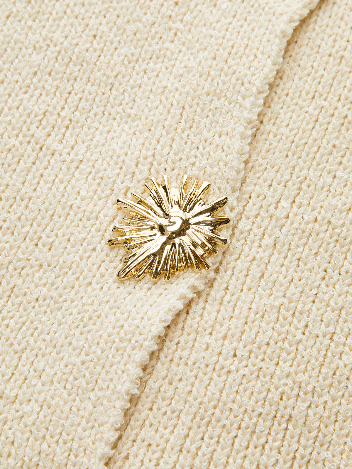 Crochet Trim Knit Vest - Wholesalesil