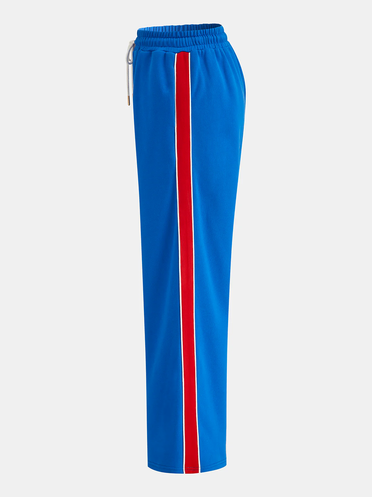 Side Striped Drawstring Track Pants - Wholesalesil