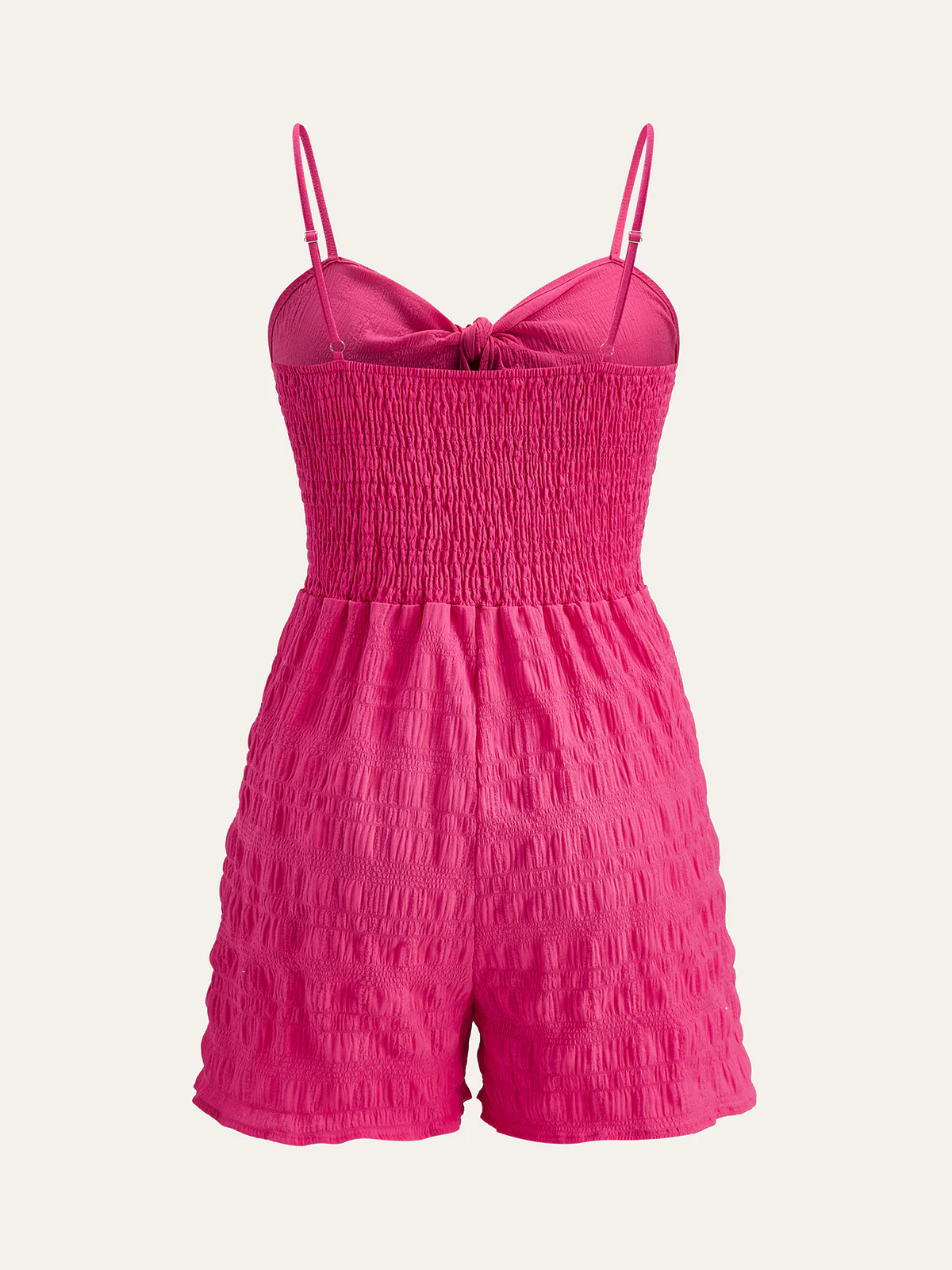 Bow-Front Cami Romper - Wholesalesil