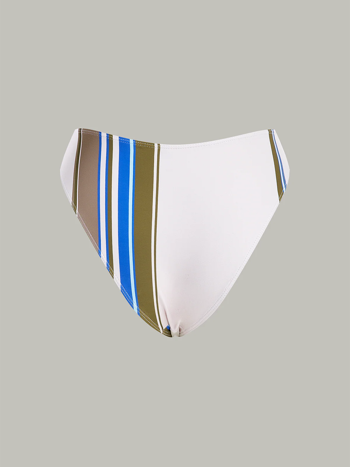 Color-Block Striped Bikini Bottom - Wholesalesil