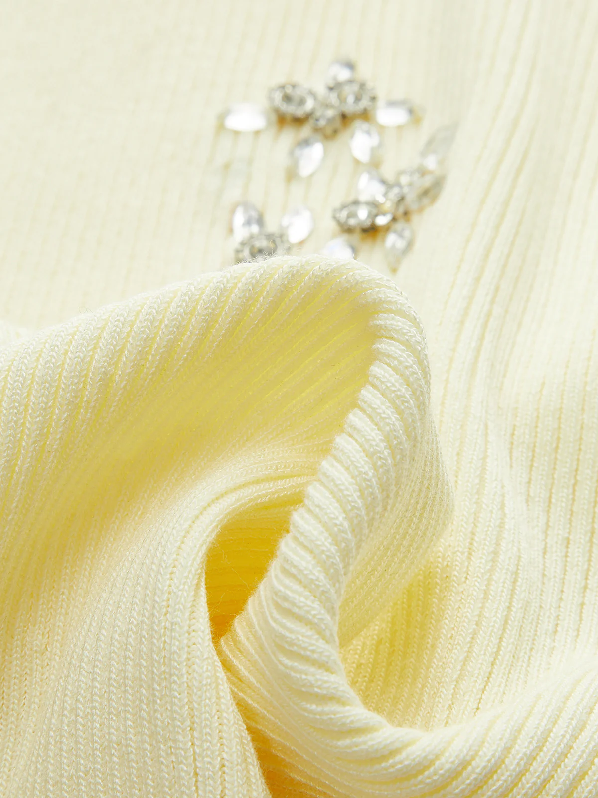 Wrap Skirt with Crystal Embellishments - Wholesalesil