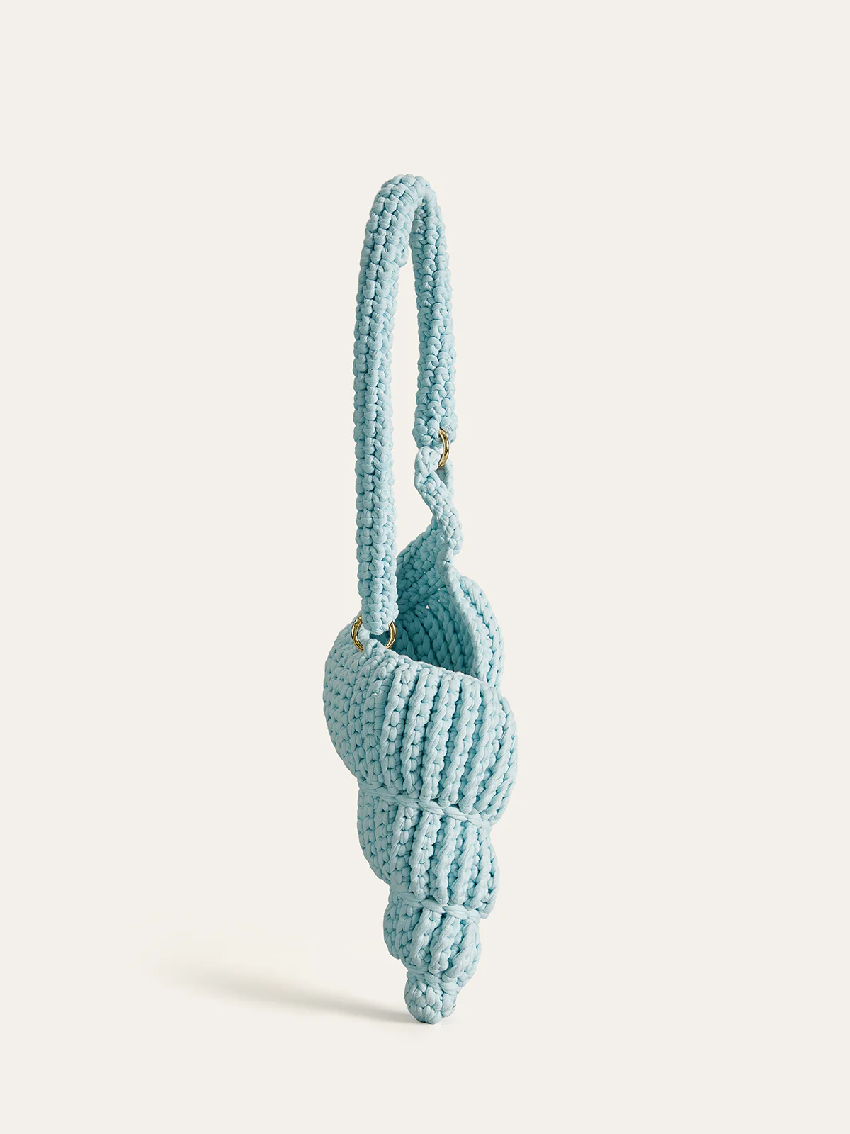 Crochet Conch-Shaped Handbag - Wholesalesil