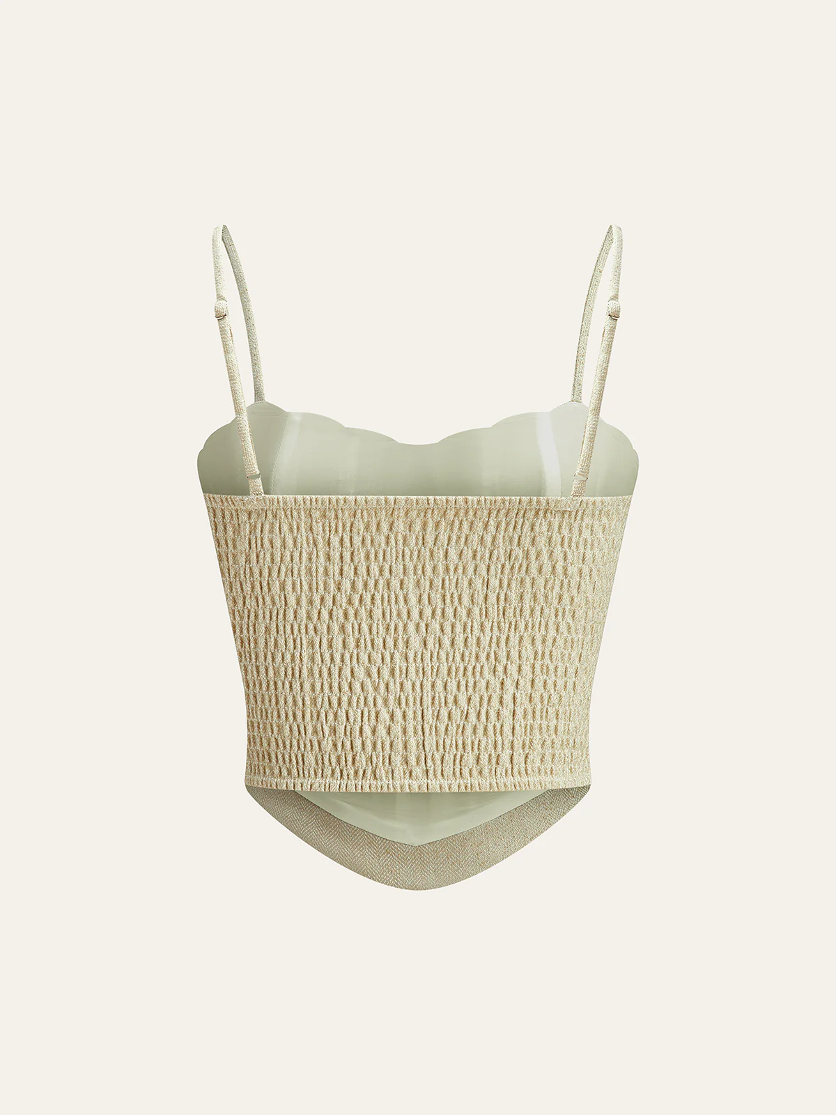 Cotton Blend Corset Top - Wholesalesil