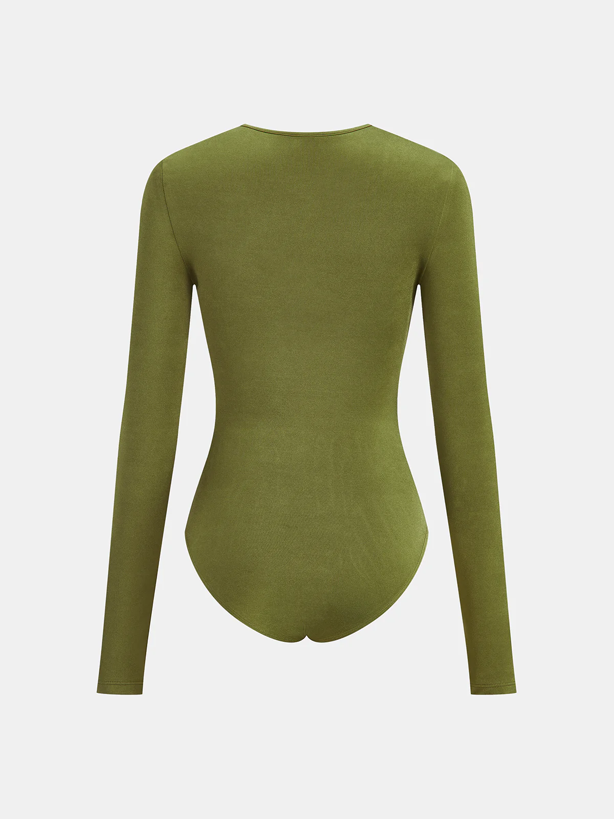 Cowl Neck Long Sleeve Bodysuit - Wholesalesil