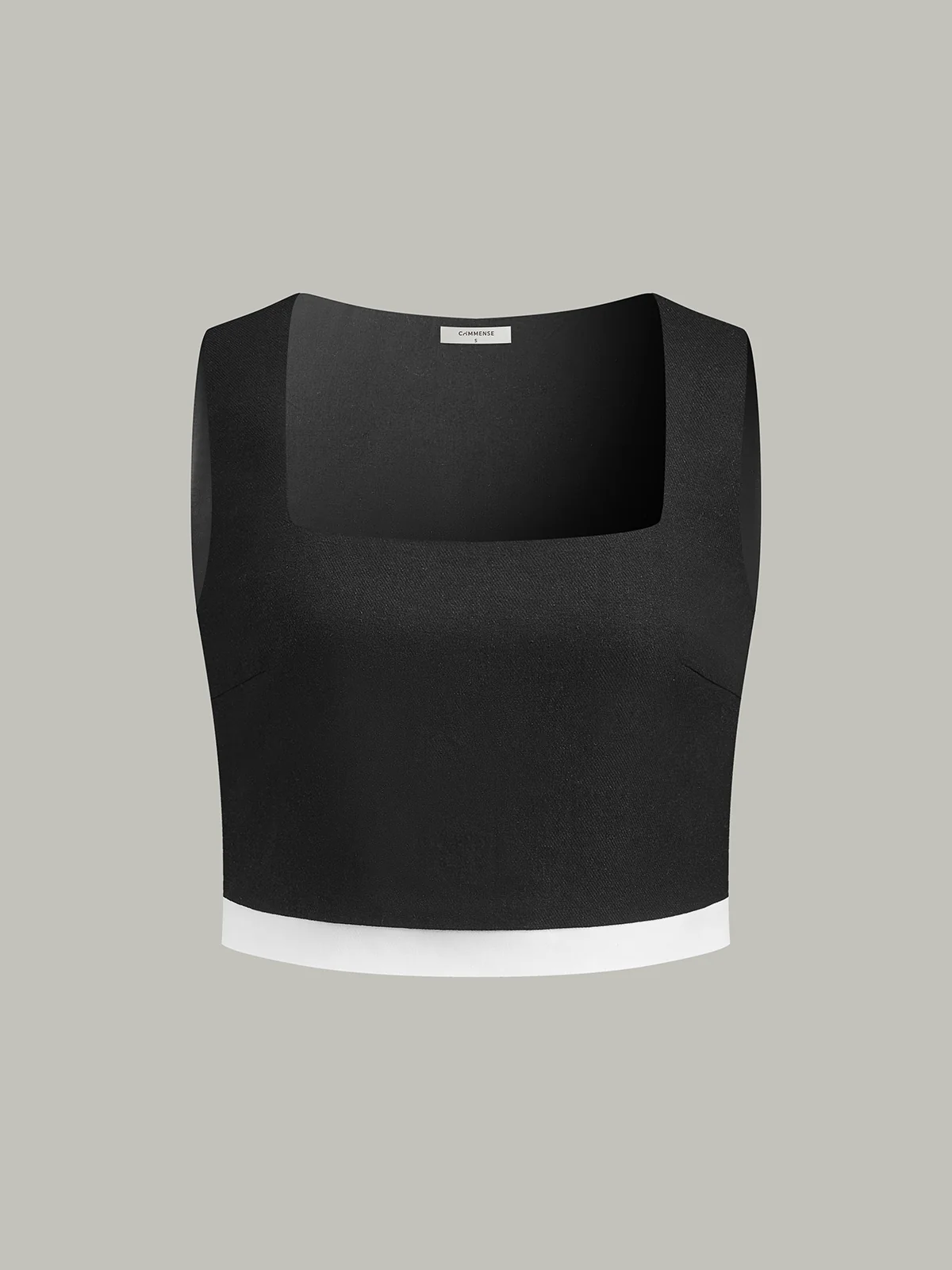 Contrast Trim Skirt Set - Wholesalesil