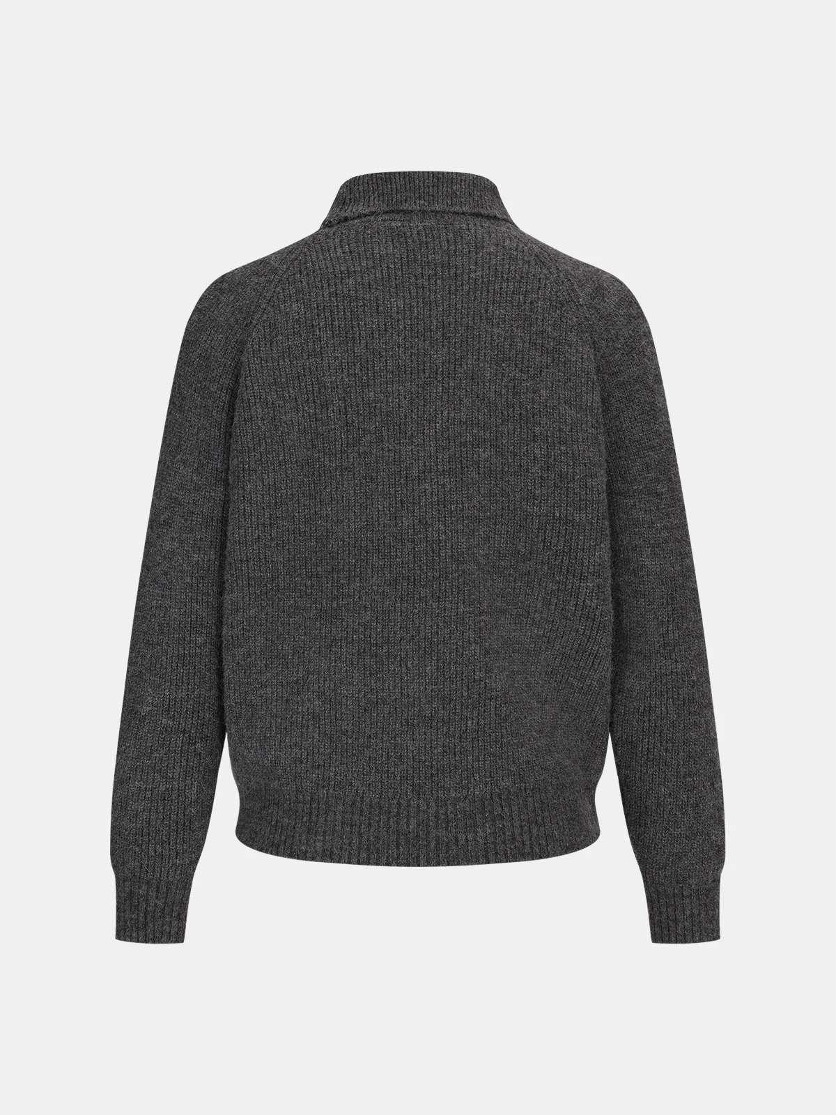 Collared Long Sleeve Sweater - Wholesalesil