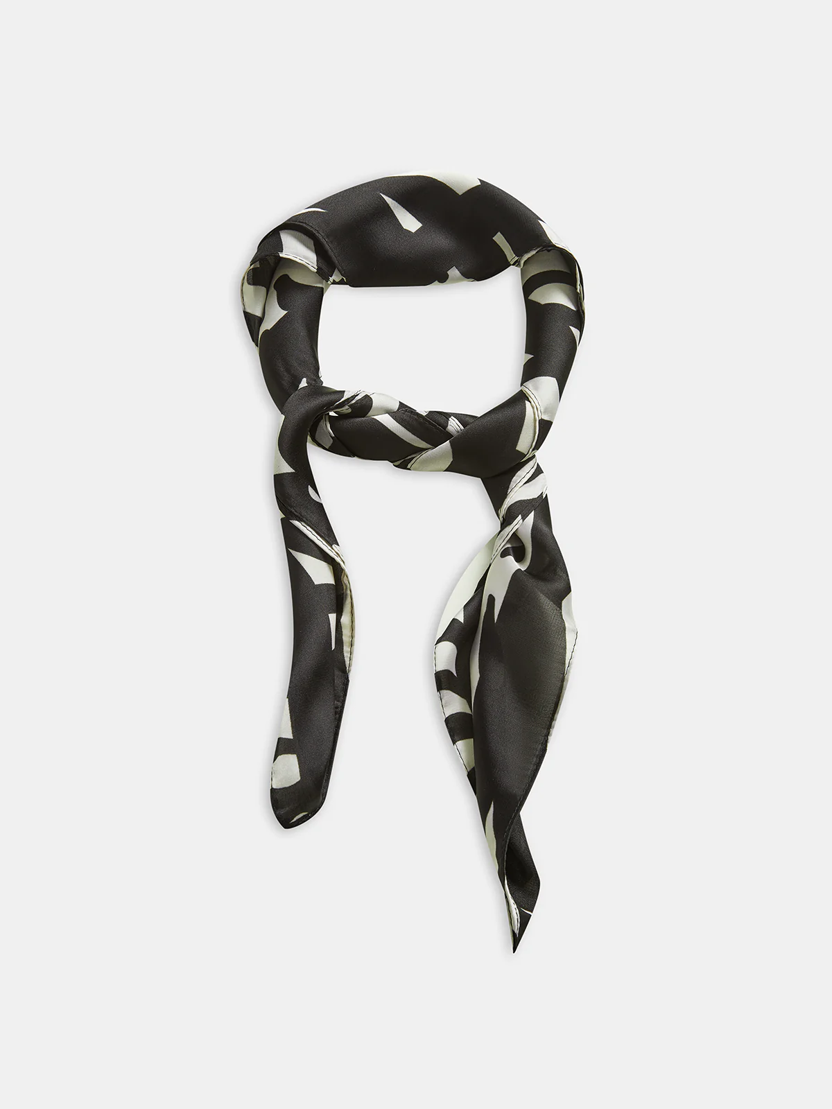 Zebra Print Square Scarf - Wholesalesil
