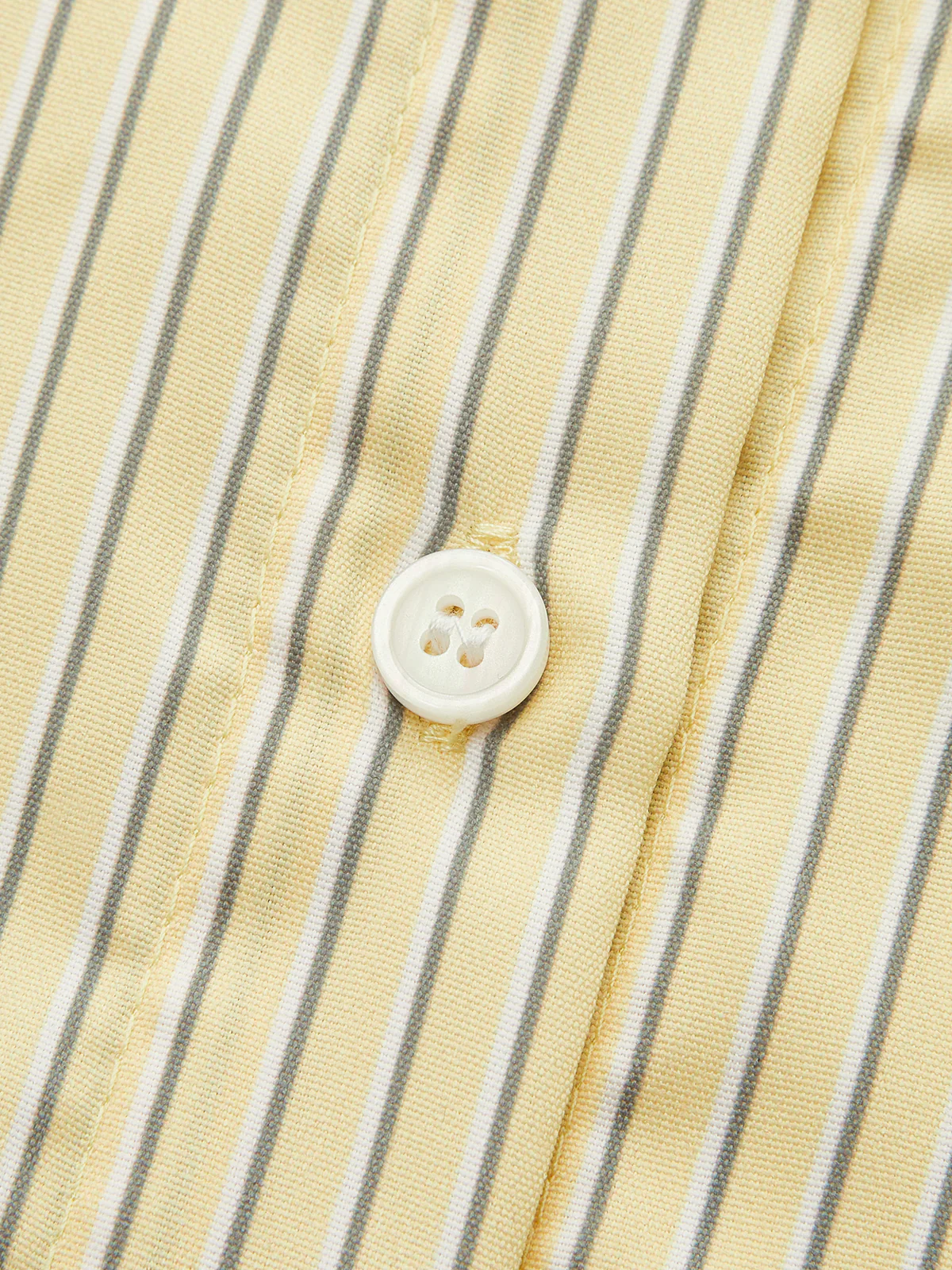 Pocketed Striped Shirt - Wholesalesil