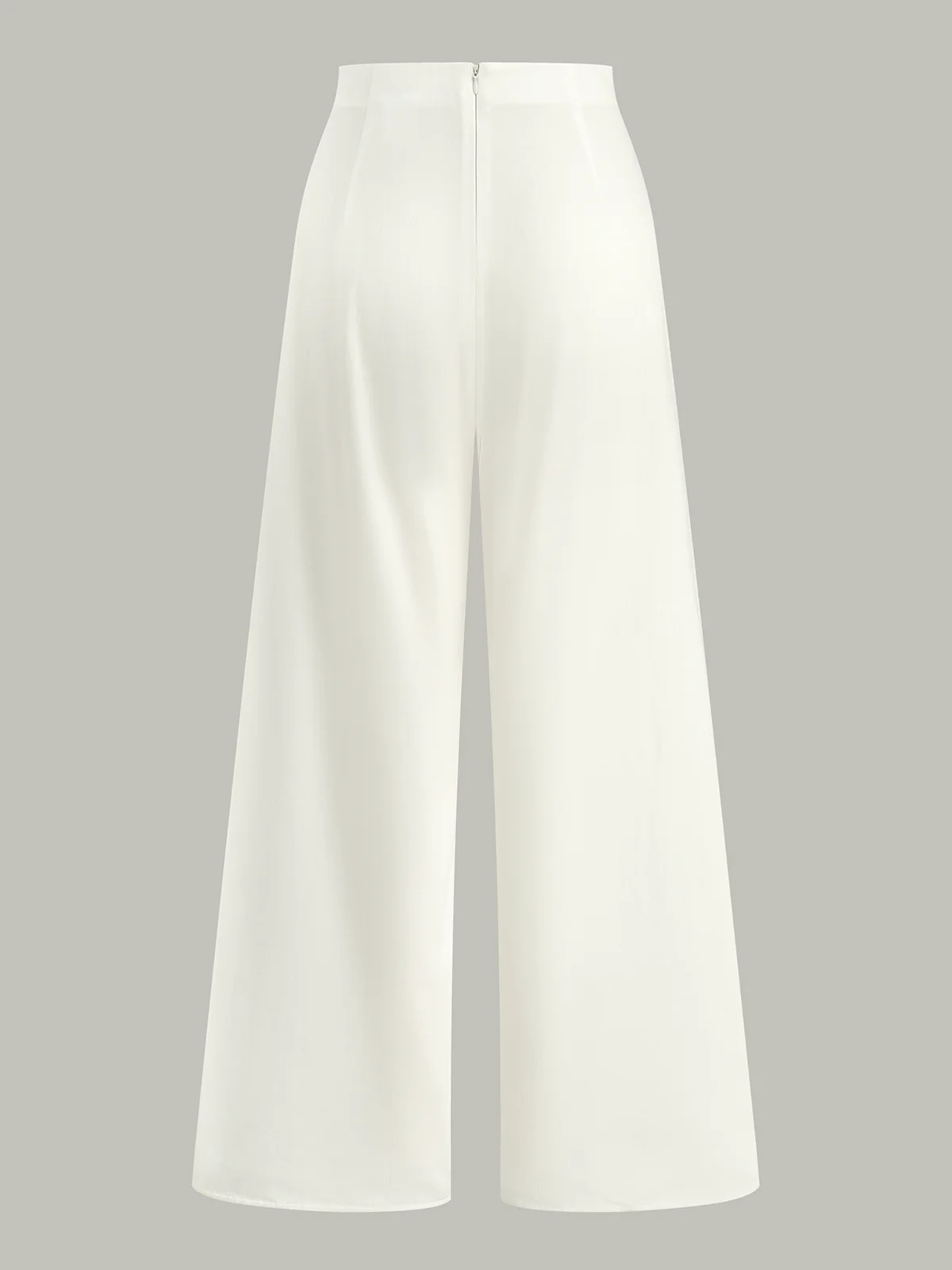 Embroidery Cut-Out Wide-Leg Pants - Wholesalesil