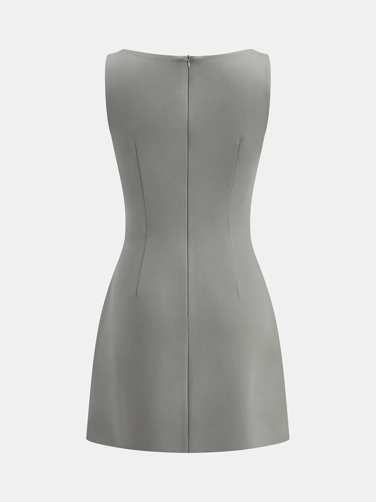 Sleeveless Mini Fitted Dress - Wholesalesil